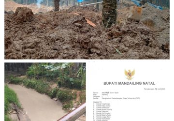 Tambang Emas Ilegal Dusun Batang Lobung Lingga Bayu Diduga Kebal Hukum