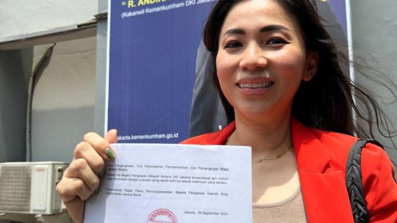 MPD Notaris Kota Administrasi Jakarta Barat Beri Sanksi Notaris Michael, Enam Bulan Diberhentikan Jabatannya
