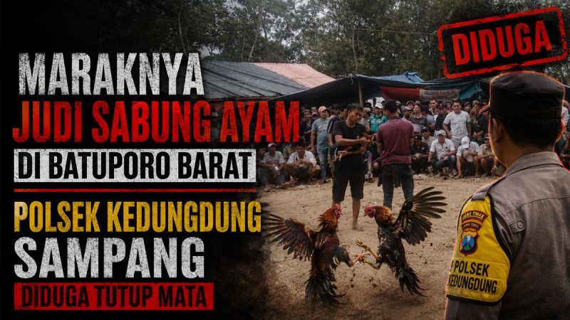 Tokoh Masyarakat Batuporo Barat Soroti Dugaan Perjudian Sabung Ayam