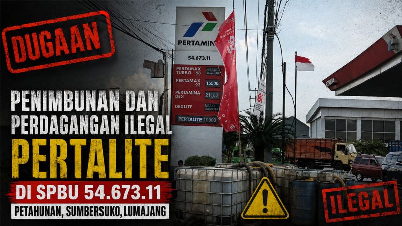 Dugaan Penyelewengan Pertalite Muncul di Petahunan, Lumajang